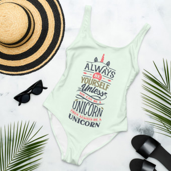 Be A Unicorn One-Piece Swimsuit